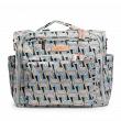JuJuBe Rose Colored Glass - B.F.F. Multi-Functional Convertible Diaper Backpack